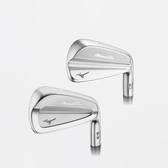 Pre-Owned Left Mizuno Pro S1 / Pro S3 Combo 6-PW Iron Set Stiff Dynamic Gold S400 VG