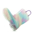 thumbnail image 2 of Kushyshoo Kids Light up Rain Boots Aurora Gradient Glitter Toddler Boys Shoes Size 5, 2 of 6