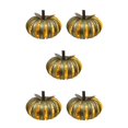 thumbnail image 2 of Billuyoard Luz hueca de calabaza de Halloween portátil para decoración de casa embrujada, múltiples fuentes de luz doradas Type2 NO2, 2 of 6