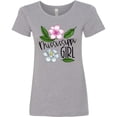 thumbnail image 3 of Inktastic Mississippi Girl Magnolia Flowers and Leaves Women's T-Shirt, 3 of 5