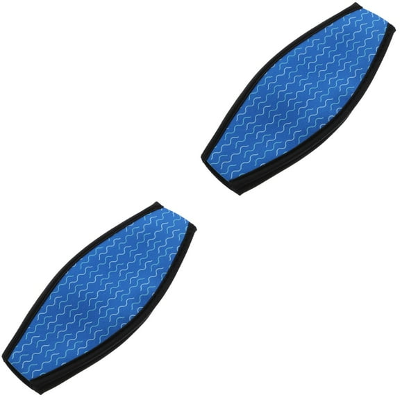 unbranded 2pcs Protective Diving Eyeglasses Strap Sleeve Comfortable Hair Protective Cover Diving Supply