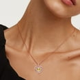 thumbnail image 5 of YYKihy Necklace For Women Love Heart Pendant Birthstone Necklaces For Women Jewelry For Women Anniversary Birthday Gifts For Women Her Wife Mom Valentines Mothers Day Gifts, 5 of 5