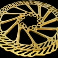 thumbnail image 5 of Mosiee Mountain Bike Brake Discs Road Bike Stainless Steel Gold 160/180Mm Brake Disc G3 160Mm Gold, 5 of 8