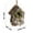 A, variant on Christmas Tree Fireplace Wooden Bird House Decoration