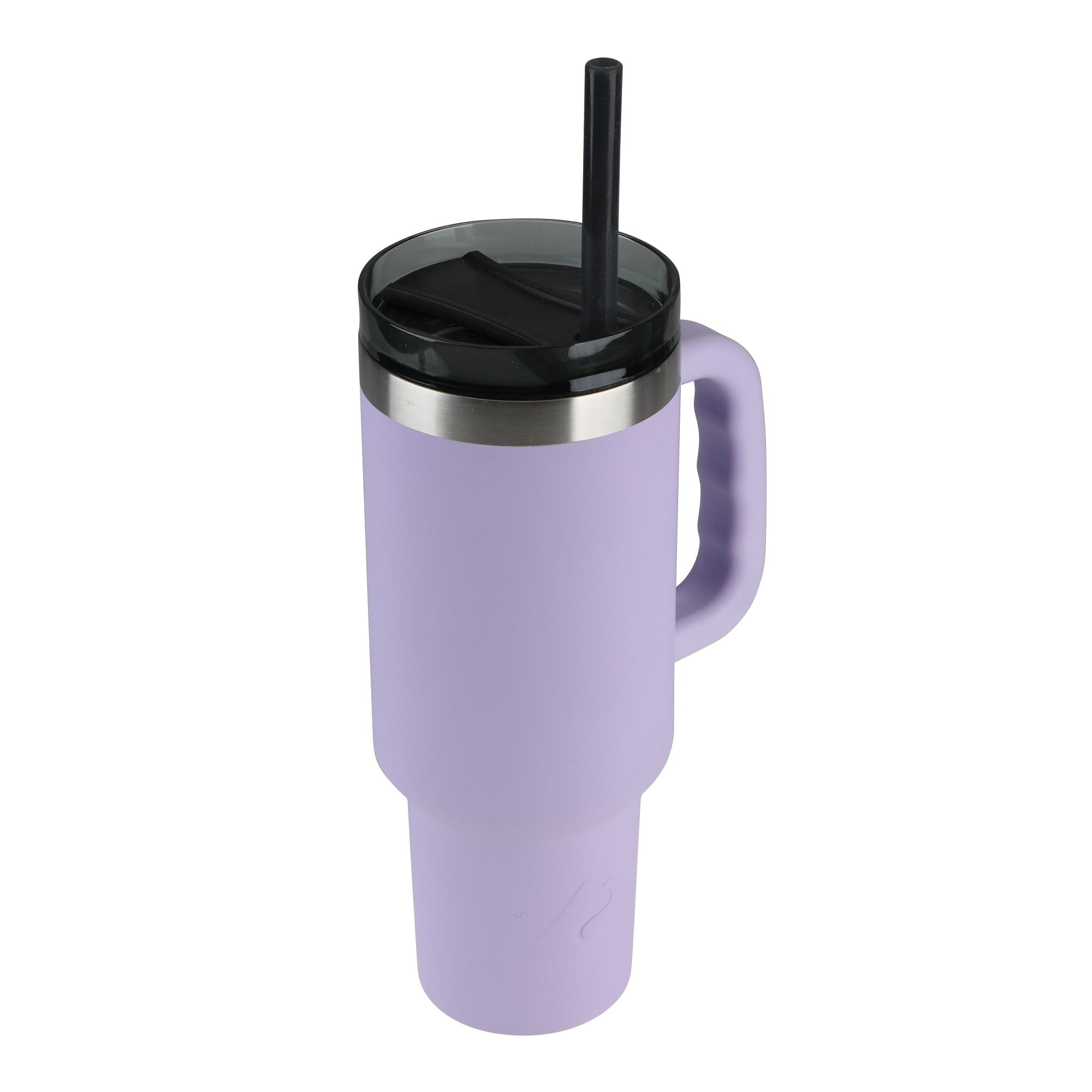 Ozark Trail 40 oz Stainless Steel Insulated Tumbler with Handle, Purple