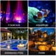 thumbnail image 5 of Proyector RGB para acuario, iluminación sumergible para peces, lámpara LED impermeable IP68 con ángulo ajustable y control remoto para jardín, estanque, piscina y fuente (paquete de 4), 5 of 5