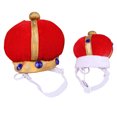 thumbnail image 5 of OULII Dog Cat Hat Red Cotton Non Irritating for Weekend Parties 1Pcs, 5 of 5