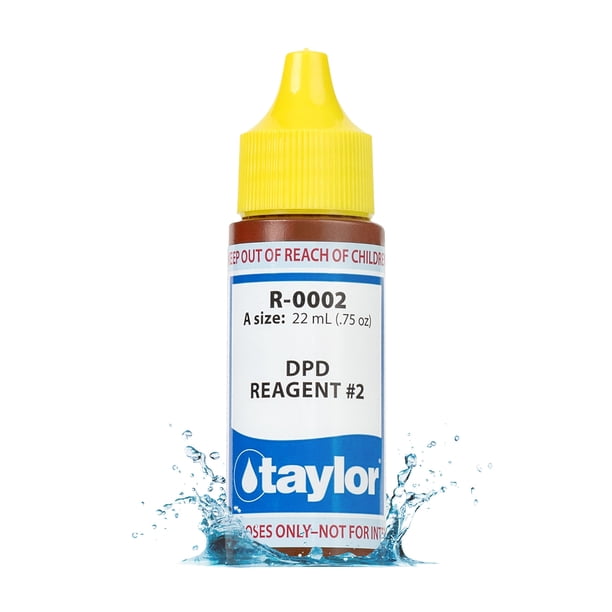 Taylor R-0002-A Reactivo #2 Cloro/Bromo DPD .75 onzas