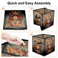 thumbnail image 4 of Bohemia Foldable Cube Organizer with Handle, 10.8"x10.5"x10.6", Large Capacity Storage Box and Organizer Bins, 4 of 6