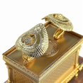 thumbnail image 5 of The Ark Of The Covenant Replica Statue Gold Plated With Ark Contents Aaron Rod, 5 of 5
