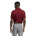 thumbnail image 4 of Adidas Men's Performance Primegreen Polo Golf Shirt, Large Collegiate Burgundy -, 4 of 7