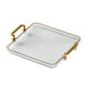 thumbnail image 1 of Bandeja para servir almacenamiento de joyas, bandeja para servir tazas de café, organizador de baño, bandeja de tocador para dormitorio, baño, casa, Claro, 1 of 8