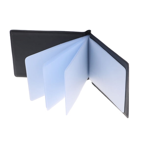 Leather 40 Card Commercial Name ID Credit Card Book Case Holder Organizer