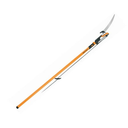 Fiskars 7' - 14' Power-Lever Extendable Pole Saw & (Best Hand Saw For Cutting Tree Limbs)