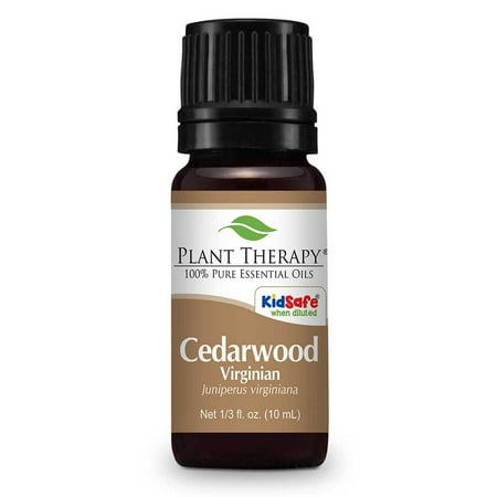 Virginiana Essential Oil - Plant Therapy Cedarwood Virginian Essential Oil 10 mL (1/3 oz) 100% Pure