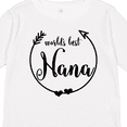 thumbnail image 4 of Inktastic World's Best Nana Girls Long Sleeve Toddler T-Shirt, 4 of 5