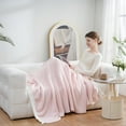 thumbnail image 5 of YIRUIO Ultra Soft Throw Blanket Fluffy Warm Comfy For Couch Bed Home Decor Or Gift Throw Size 50”X60”, 5 of 10