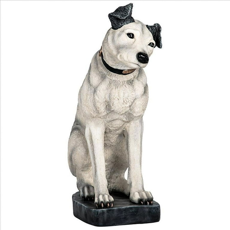 Design Toscano Nipper The RCA Dog Statue