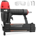 thumbnail image 6 of 3PLUS HF509040SP Pneumatic Nail Gun 18 Gauge 2" Brad Nails | 1/4'' Narrow Crown Stapler| 2 in 1, 6 of 8