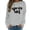 Grey, variant on Women's Sweatshirt Winter Hooded with Velvet Loose Lazy Student Hooded Hoodie with Cozy Warm Lining for Cold Weather Pink L