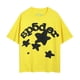 thumbnail image 1 of Sudadera con capucha rosa con la misma letra de espuma del cantante de hip-hop Sp5der Young Thug 5555556009 amarillo, 1 of 5