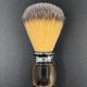 thumbnail image 4 of Synthetic Shaving Brush Durable Resin Handle Travel Brush,Lathering Well with Shaving Soap Cream for, 4 of 5