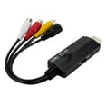 thumbnail image 4 of DPTALR 1080P HDMI to 3 RCA AV Video Audio Short Cable Converter Adapter For HDTV DVD, 4 of 7