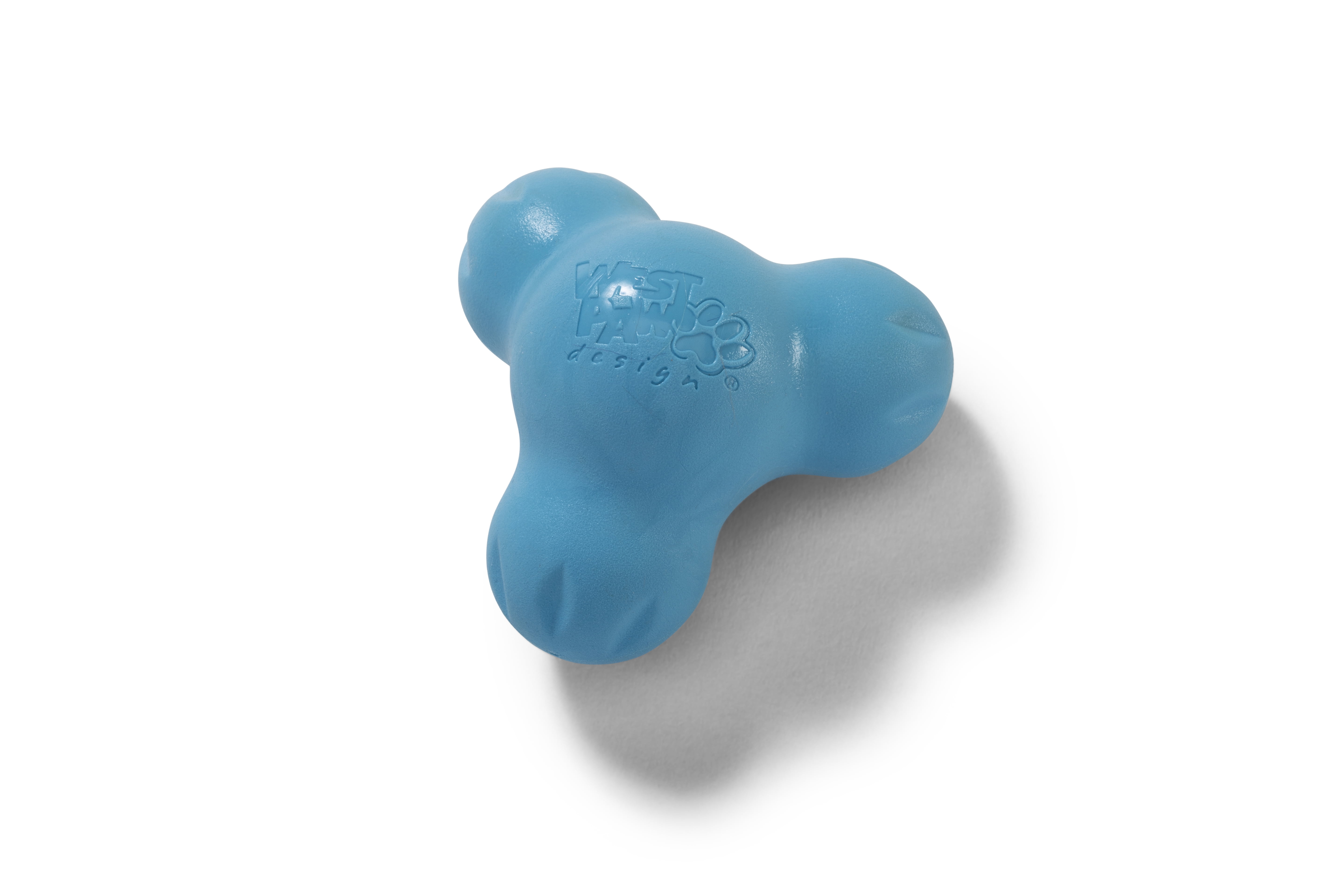 West Paw Zogoflex Tux Small 4" Dog Toy Aqua
