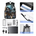thumbnail image 4 of Gaeub Cute Skeletons Figurines Casual Laptop Backpack,Backpack for Boys and Girls Backpack for School, Travel, Business, 4 of 6