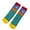 #0483-Blue, variant on Women's Christmas Socks, Decorative Gift Non-Shedding, Winter Plush Coral Fleece House Slippers Socks for Holiday and Home