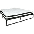 thumbnail image 2 of Emma + Oliver 14" King Platform Bed Frame & 10" Mattress in a Box - No Box Spring Required, 2 of 14