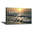 thumbnail image 1 of Awkward Styles Motivational Wall Art Inspirational Quotes Wisdom Wall Christian Quotes Faith Hope Pray Canvas Serenity Courage Prints Religious Inspirational Wall Decor, 1 of 7