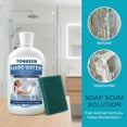 thumbnail image 6 of Hard Water Stain Remover Paste with Polishing Pads – Calcium & Limescale Cleaner for Shower Glass, Shower Doors & Tiles, Includes 800 & 1200 Grit Pads, 500ml,16.9fl oz, 6 of 9