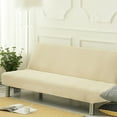 thumbnail image 4 of relayinert Sofa Protector Polyester Stretch Couch Covers For All-round Protection Fitting Plain Sofa Bed Cover tea green, 4 of 6