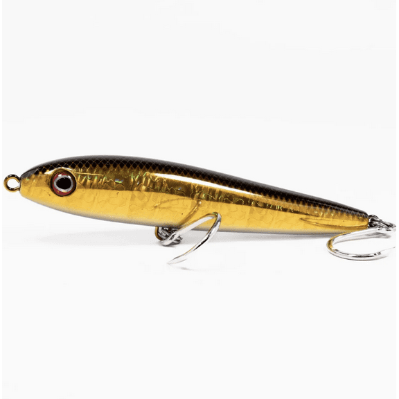 Dark Matter Feeder Minnow Holo Gold 4.5" 3/4oz