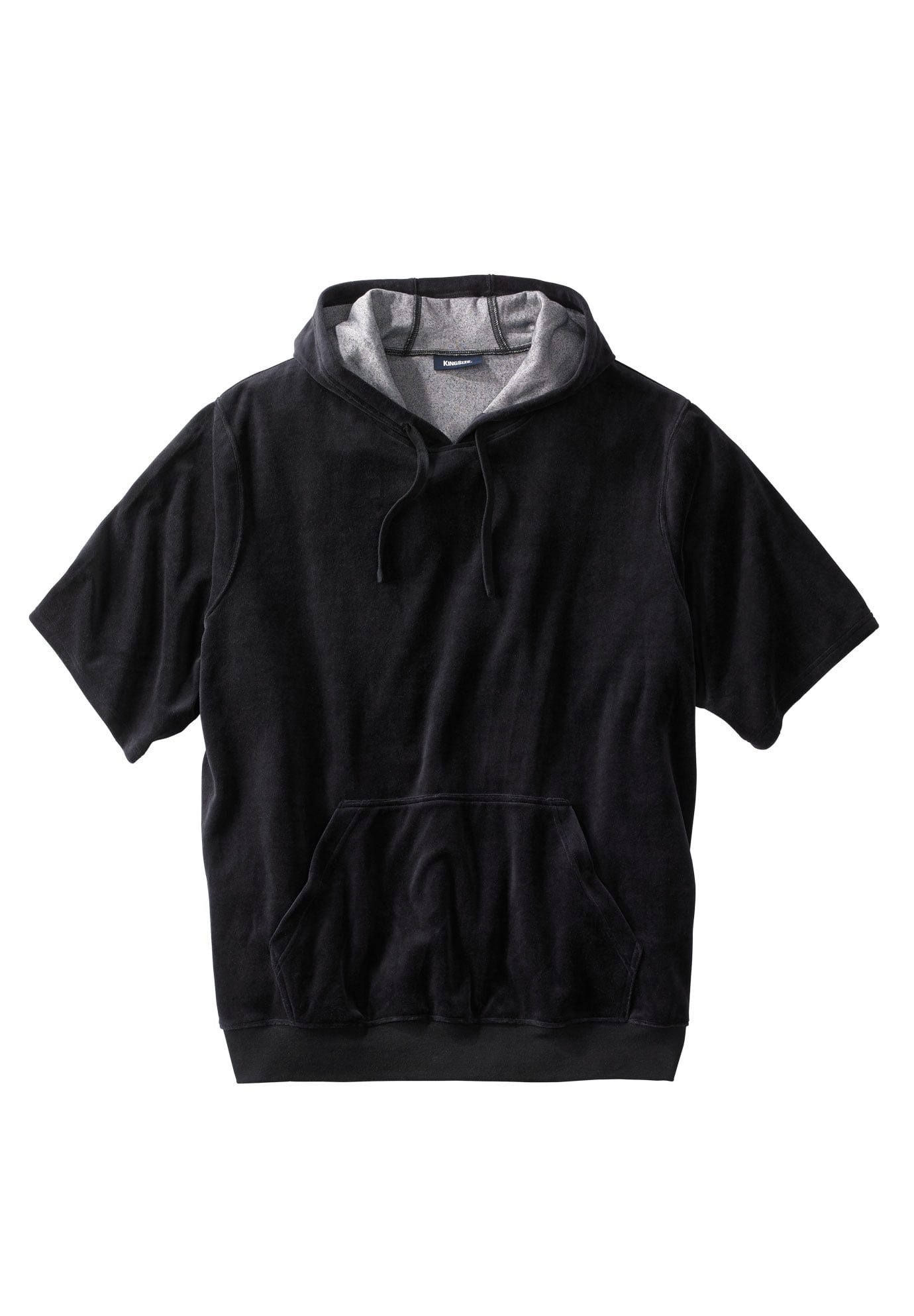 big and tall short sleeve hoodie