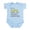 Sky Blue, variant on - Its A Savannah Thing Infant Bodysuit - Baby Light Bodysuit, Size Newborn - 24 Months
