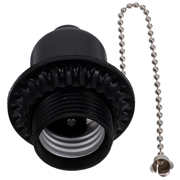 HIBIBUD Pull Switch Light Bulb Socket Accessories Lamp Sockets Lamp Socket Replacement 7.5X5.5X5.5CM