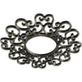 thumbnail image 2 of 24"OD x 9 1/8"ID x 3/4"P Reims Architectural Grade PVC Pierced Ceiling Medallion, Antiqued Warm Silver, 2 of 6