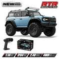 thumbnail image 3 of 1:16 Scale 2.4GHz RC Rock Crawler with 4WD, LED Lights, and Independent Suspension - HB-R1601 Bronco Yellow, 3 of 6