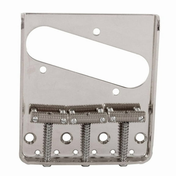 Allparts Tele 3 Roller Bridge, Nickel