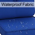 thumbnail image 4 of 45x25 in Indoor Outdoor Deep Seat Cushion Set,Solid Waterproof Patio Chair Cushions Set for Outdoor Patio Furnitur, 4 of 8