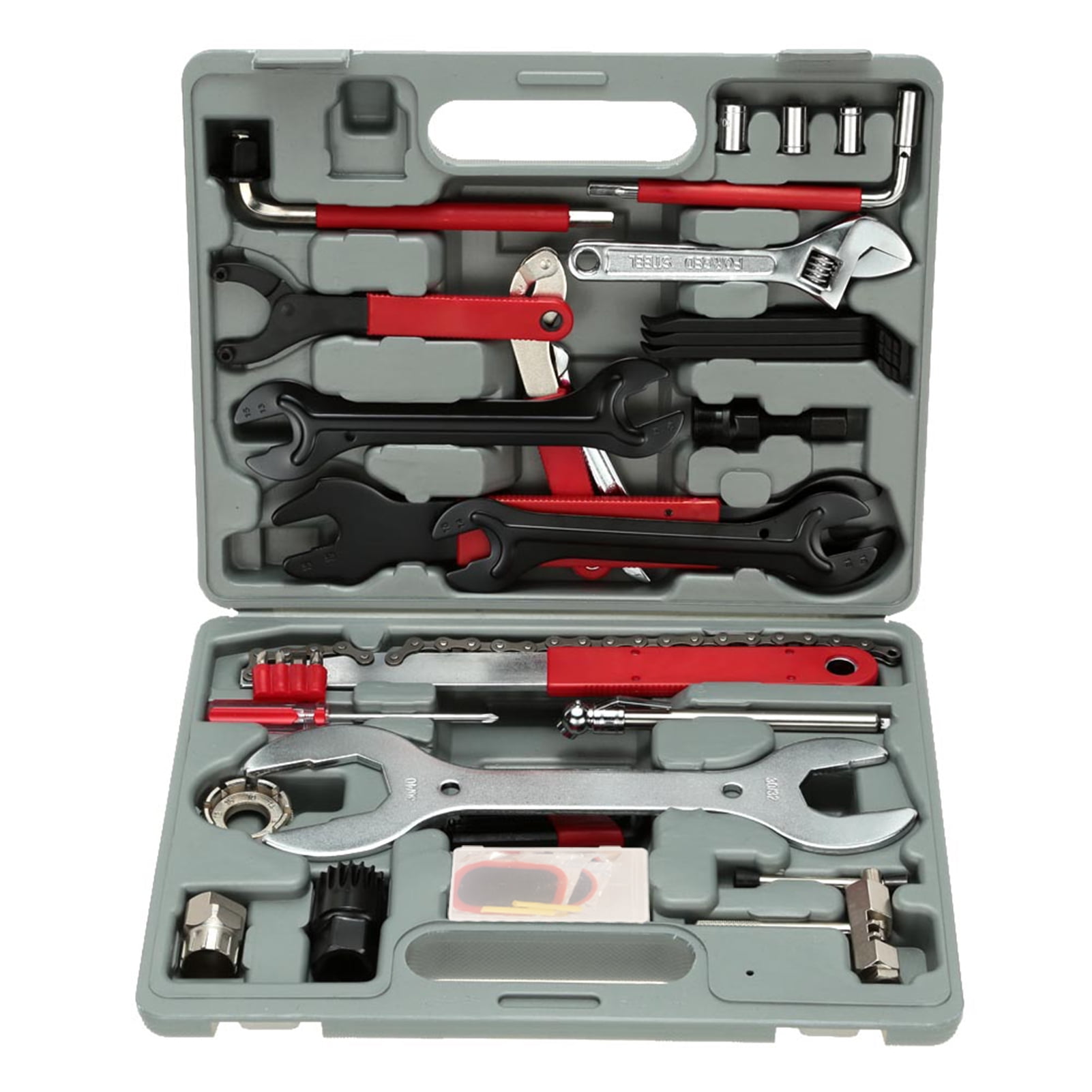 Spanner,Bike Tool Portable Tool Kit Set Spanner Fapao Eryue Buzhi Grey