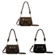 thumbnail image 1 of Bolso Hombro Ante para Mujer Nube Con Correa Ajustable Compras Fruncido (marrón), 1 of 9