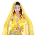 thumbnail image 2 of 12 Colors Dancewear Belly Dance Clothes Wrap Head Scarf Chiffon Lace Headpiece Dance Head Veils, 2 of 7