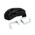 thumbnail image 1 of 1/5 PCS Adjustable Cap Bag Door Rack Punch-free Storage Lightweight Strong Jacket Pants Casual Pants  Black 1PCS Color Box, 1 of 4