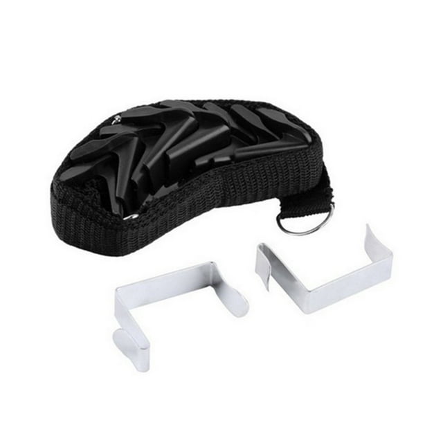 1/5 PCS Adjustable Cap Bag Door Rack Punch-free Storage Lightweight Strong Jacket Pants Casual Pants Black 1PCS Color Box