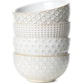 thumbnail image 6 of Large Ceramic Soup Bowls 42 OZ, Kitchen Bowl Set of 4 for Soup, Pho, Pasta, Salad, Noodles, Ramen - 7 Inch Arctic White, 6 of 14