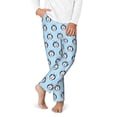 thumbnail image 2 of Xecao Husky Head Print Teenagers' Pajama Pants Long Sleep Pants Soft Elastic Waist Pajama Bottoms Elastic waist with 2 Pockets 5-16 Years-XS(5-6), 2 of 6