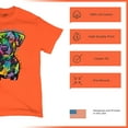 thumbnail image 4 of Tee Hunt Unconditional Loyalty T-Shirt Adopt a Dog Dean Russo Pets Men's Tee, Orange, X-Large, 4 of 5